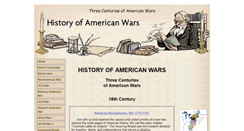Desktop Screenshot of history-of-american-wars.com